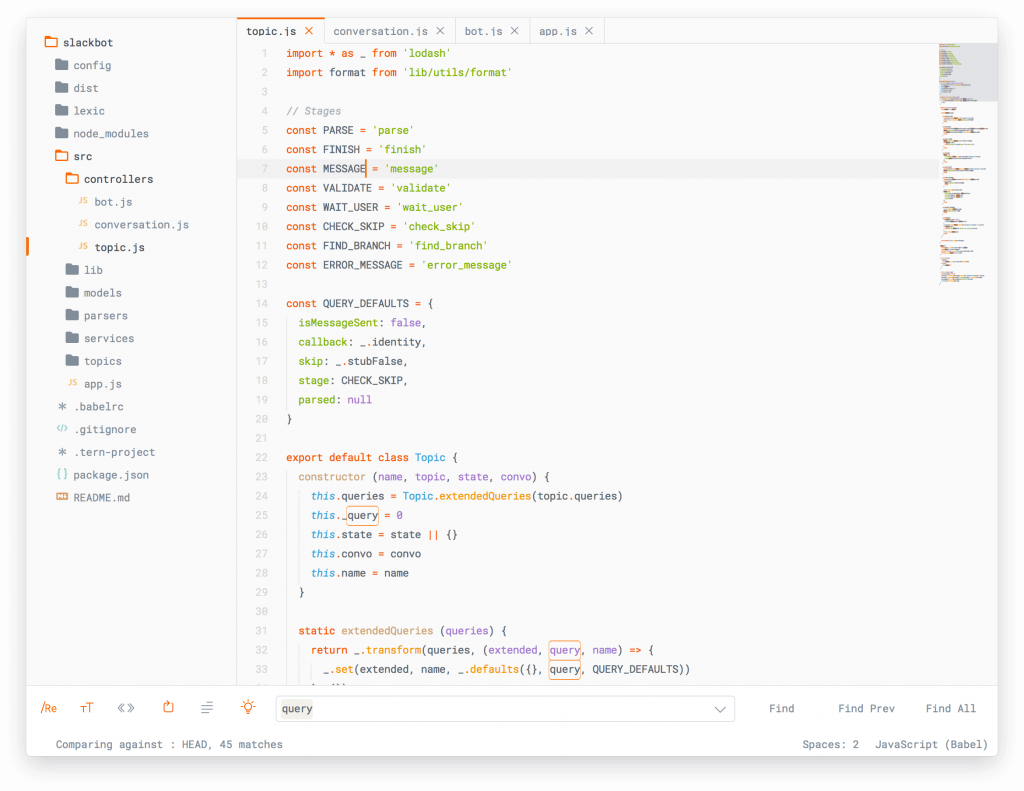 light theme for sublime text