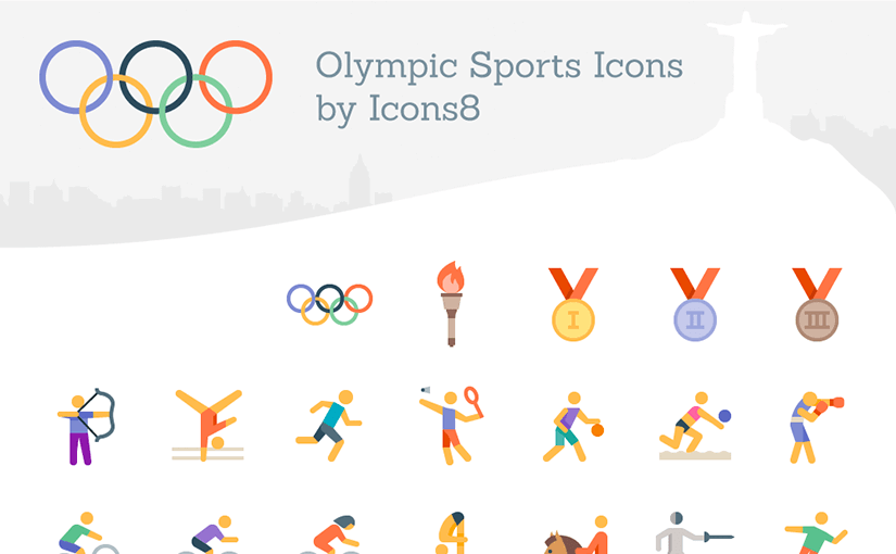 Freebie Olympics Sports Icon Set 45 Icons Eps Pdf Png Svg The World Wide Web Magazine