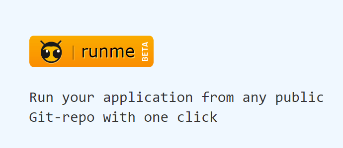 Runme.io - Run your Application from any Public Git-repo