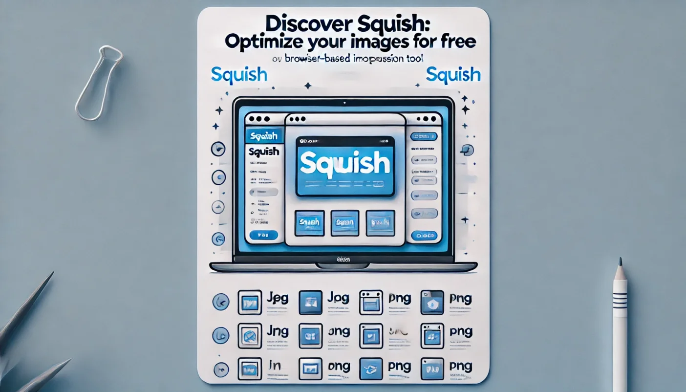 Squish, a free browser-based image compression tool